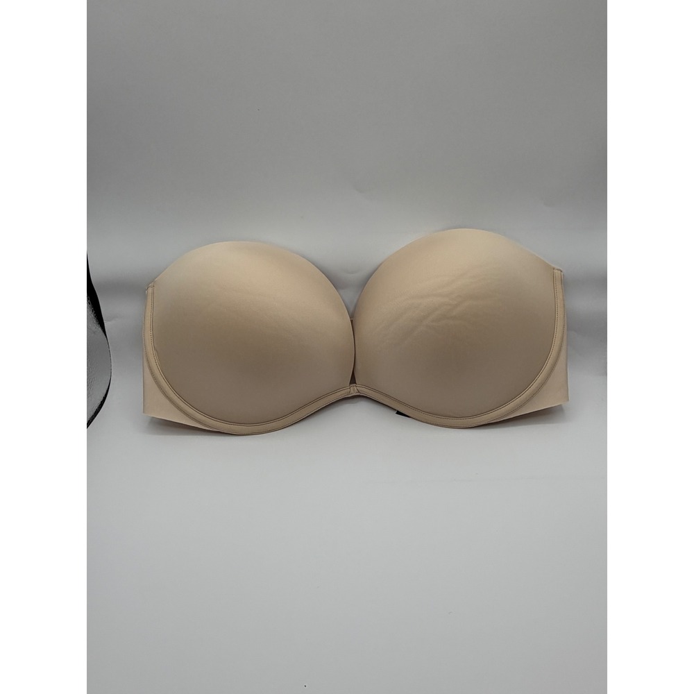 Victoria's Secret Strapless Bra Women 38DD Beige Multi-Way